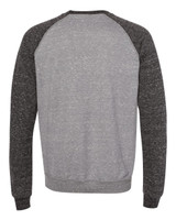 Unisex Snow Heather French Terry Crewneck Sweatshirt - 91MR Unisex Snow Heather French Terry Crewneck Sweatshirt - 91MR