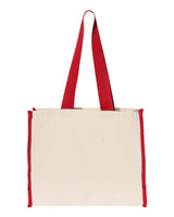 14L Tote with Contrast-Color Handles - Q1100 14L Tote with Contrast-Color Handles - Q1100