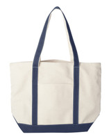 Carmel Classic XL Cotton Canvas Resort Tote - 8872 Carmel Classic XL Cotton Canvas Resort Tote - 8872