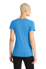 District Women's Perfect Blend CVC V-Neck Tee. DM1190L