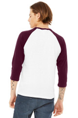 Bella + Canvas BELLA+CANVAS Unisex 3/4-Sleeve Baseball Tee. BC3200 