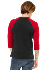 Bella + Canvas BELLA+CANVAS Unisex 3/4-Sleeve Baseball Tee. BC3200 