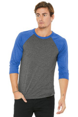 Bella + Canvas BELLA+CANVAS Unisex 3/4-Sleeve Baseball Tee. BC3200 