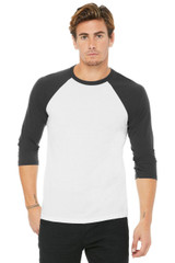 Bella + Canvas BELLA+CANVAS Unisex 3/4-Sleeve Baseball Tee. BC3200 