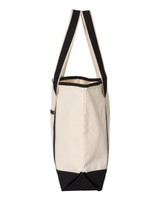 Q-Tees 34.6L Large Canvas Deluxe Tote - Q1500 