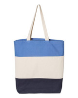 Q-Tees 11L Tri-Color Tote - Q125900 