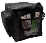 BagzDepot 6 Can Poly Cooler with Side Pockets 