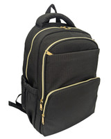Wholesale Jacquard Polyester Computer Backpacks with Padded Laptop Compartment
