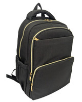 BagzDepot Wholesale Jacquard Polyester Computer Backpacks with Padded Laptop Compartment 