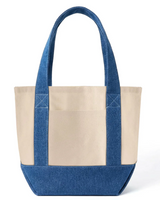 Mini Iconic Denim Shopping Bags