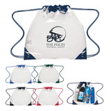 Clear EVA Drawstring Backpacks Wholesale