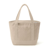 Mini Canvas Tote Bags with Zipper Closure – 100% Cotton Canvas Small Tote Bags in Bulk