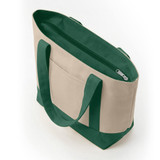 Mini Canvas Tote Bags with Zipper Closure – 100% Cotton Canvas Small Tote Bags in Bulk