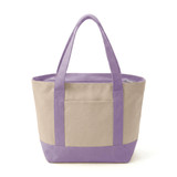 Mini Canvas Tote Bags with Zipper Closure – 100% Cotton Canvas Small Tote Bags in Bulk