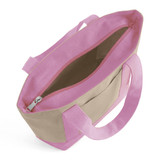 Mini Canvas Tote Bags with Zipper Closure – 100% Cotton Canvas Small Tote Bags in Bulk