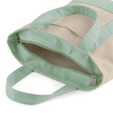 Mini Canvas Tote Bags with Zipper Closure – 100% Cotton Canvas Small Tote Bags in Bulk