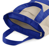 Mini Canvas Tote Bags with Zipper Closure – 100% Cotton Canvas Small Tote Bags in Bulk