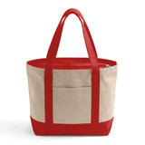 Large Canvas Tote Bags with Zipper Closure – 100% Cotton Canvas Tote Bags in Bulk