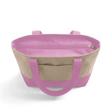 Large Canvas Tote Bags with Zipper Closure – 100% Cotton Canvas Tote Bags in Bulk