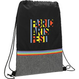 Rainbow RPET Drawstring Bag