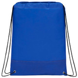 Crossweave Heat Sealed Drawstring Bag