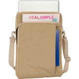 Vertical Recycled Messenger Bag