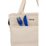  FEED Organic Cotton 9 Can Lunch Cooler 