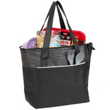 Mist Recycled 9-Can Non-Woven Tote Cooler