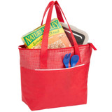  Mist Recycled 9-Can Non-Woven Tote Cooler 