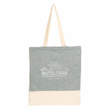Split Recycled 5oz Cotton Twill Convention Tote