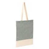 Split Recycled 5oz Cotton Twill Convention Tote