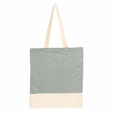 Split Recycled 5oz Cotton Twill Convention Tote