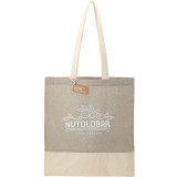  Split Recycled 5oz Cotton Twill Convention Tote 