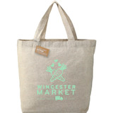 Recycled 5oz Cotton Twill Grocery Tote