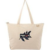 FEED Organic Cotton Zippered Tote