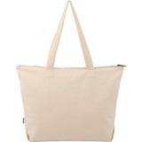 FEED Organic Cotton Zippered Tote