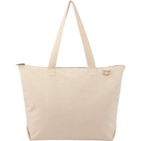 FEED Organic Cotton Zippered Tote