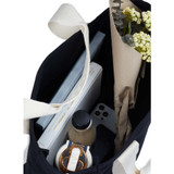 12oz Cotton Shopper Tote with Contrast Handles