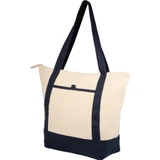 Isle 8oz Organic Cotton Zippered Tote
