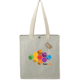 Repose 10oz Recycled Cotton Box Tote w/Snap