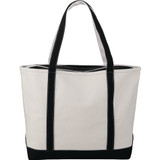 Baltic 24oz Cotton Canvas Tall Zippered Tote