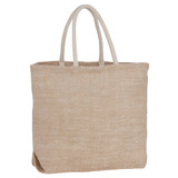 Herringbone Jute Tote
