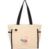 10oz Organic Cotton Accent Tote
