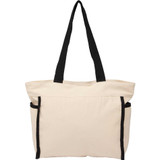 10oz Organic Cotton Accent Tote