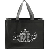 RPET Laminated Matte Shopper Tote