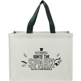 RPET Laminated Matte Shopper Tote