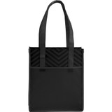 Printed Chevron Non-Woven Shopper Tote