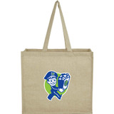 4oz Recycled Cotton Shopper Tote with Laminated