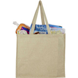 4oz Recycled Cotton Shopper Tote with Laminated