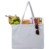 Striped Pacific Recycled Cotton Shopper Tote
